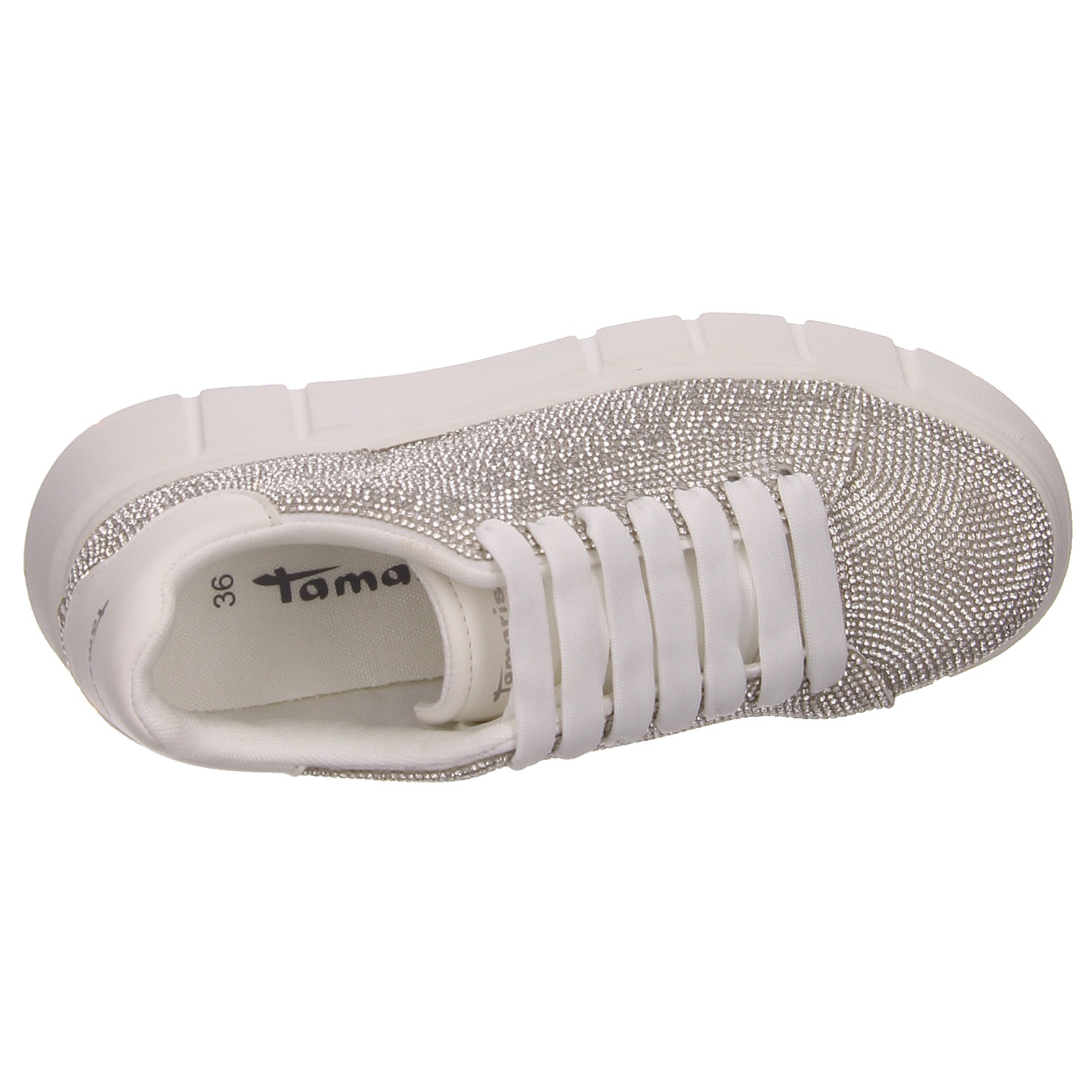 Tamaris Sneaker silber/weiß gold/silber/bronce
