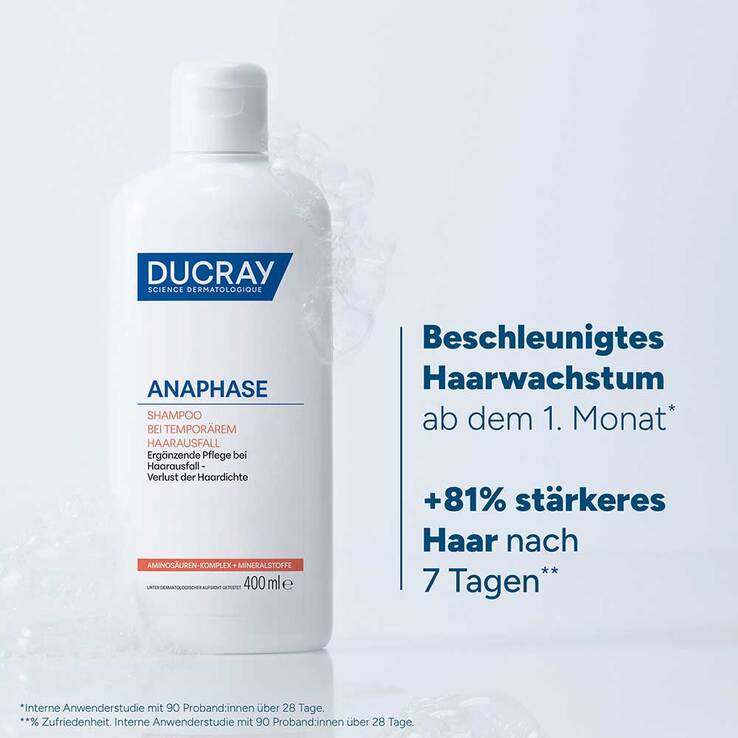 Ducray Anaphase Shampoo bei temporärem Haarausfall, 200 ml