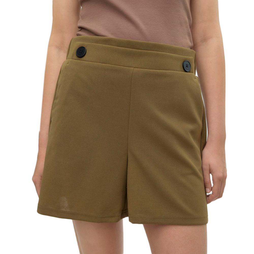 Vero Moda Short Kaki Femme Vero Moda Liva