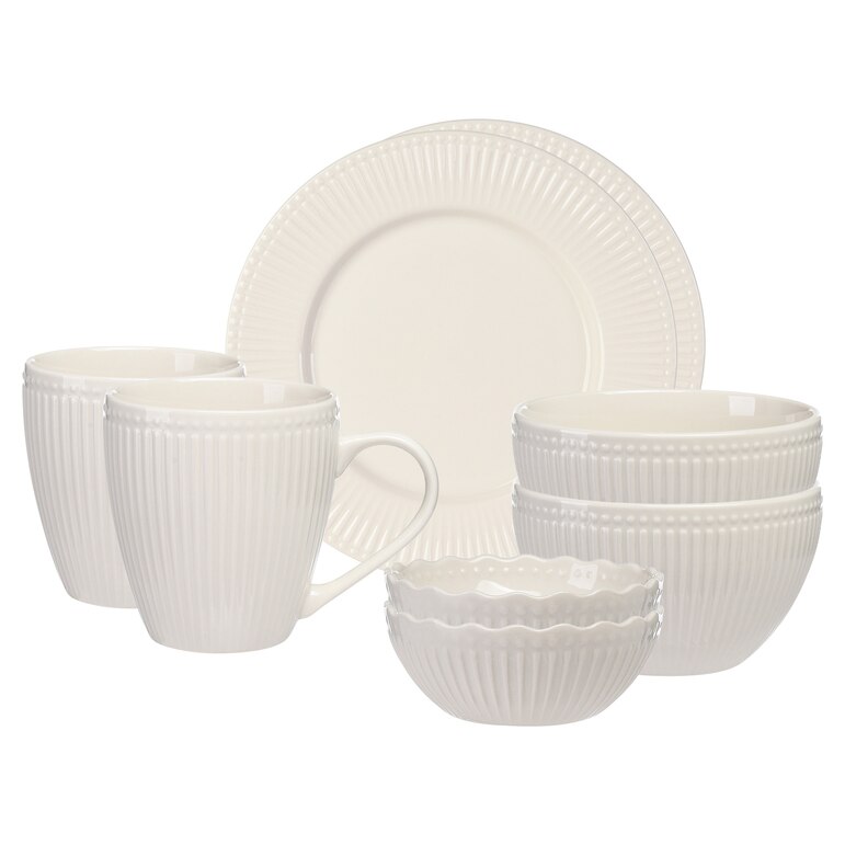 creme, 8-teilig