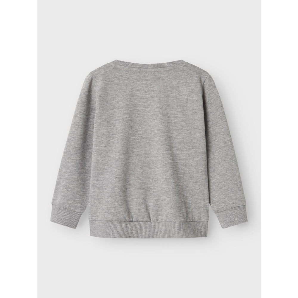 Køb Name It Grey Melange Vimo Sweatshirt Noos
