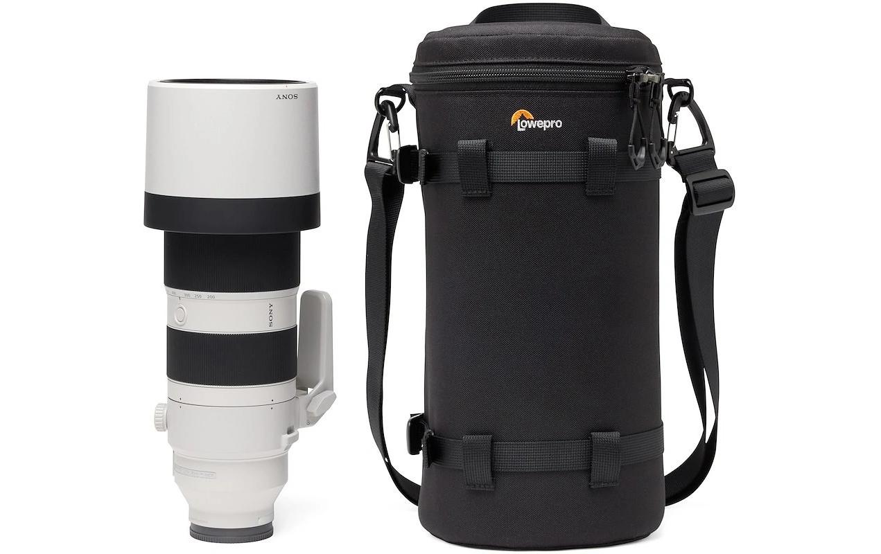 Objektivtasche ProTactic LCS 13 x 32 IIIGepolsterte Tasche mit Zurrgurt für Objektive bis zu 13 cm Durchmesser und 32 cm Länge