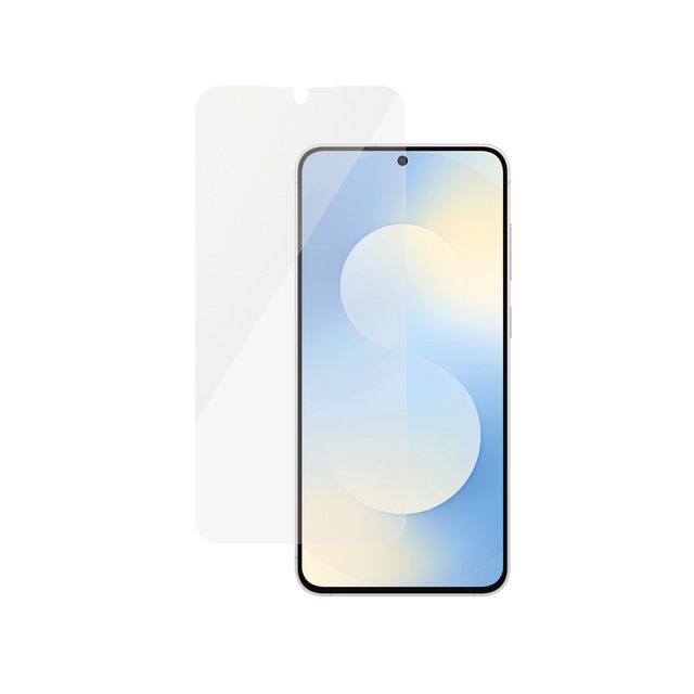 CARE by PanzerGlass Displayschutzglas »Ultra-Wide Fit Screen Protector« für Samsung Galaxy S25 FE Displayschutzfolie, Schutzfolie, Bildschirmschutz, kratz- & stossfest