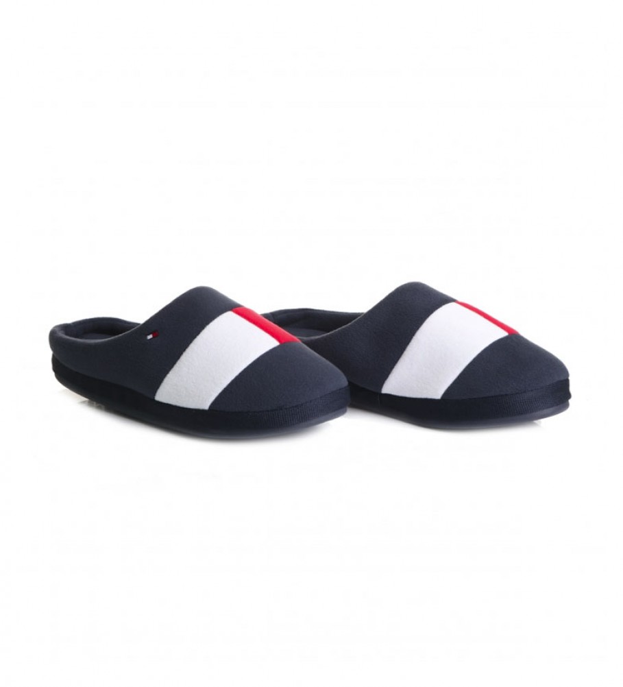 Chinelo Tommy Hilfiger Flag Homeslipper Azul Marinho