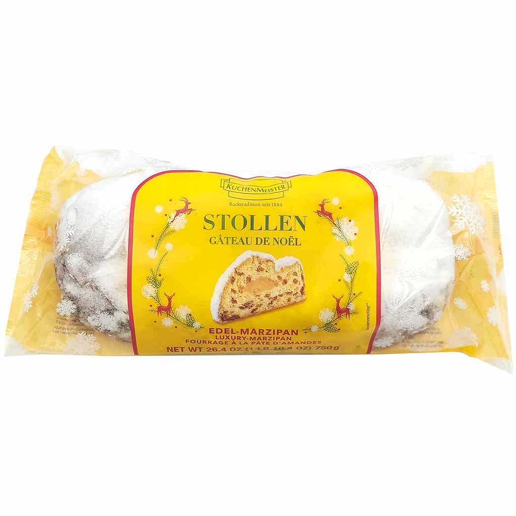 Kuchenmeister Stollen mit Edel-Marzipan 750g MHD:11.3.25