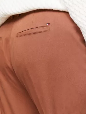Calças chino Curve Essential Slim Fit de perna reta