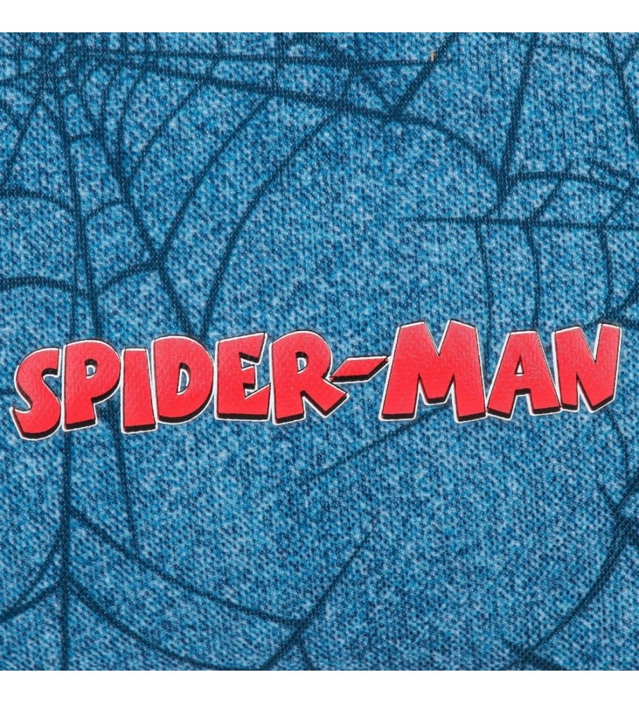Mochila Joumma Homem-Aranha azul - 21x25x10cm -