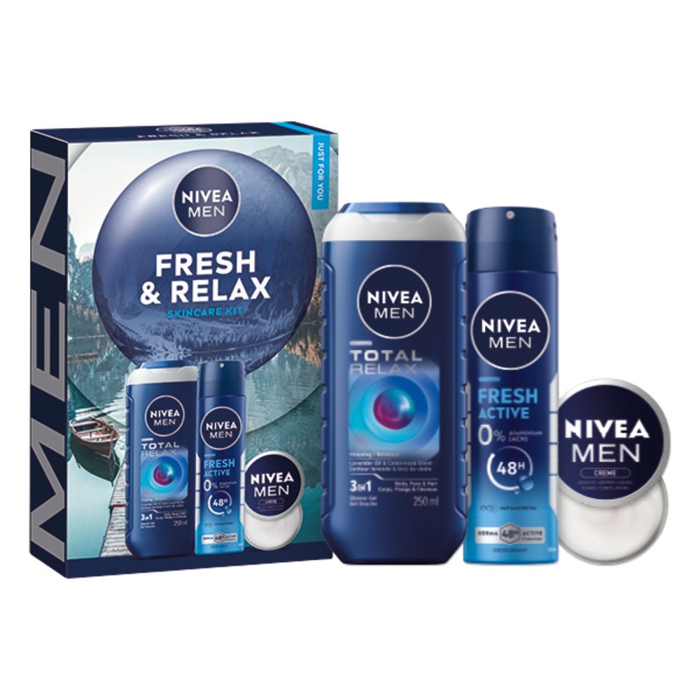 Nivea Men Fresh & Relax Giftset (1 set)