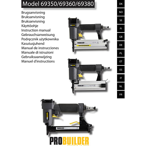 Probuilder sømpistol 2 i 1