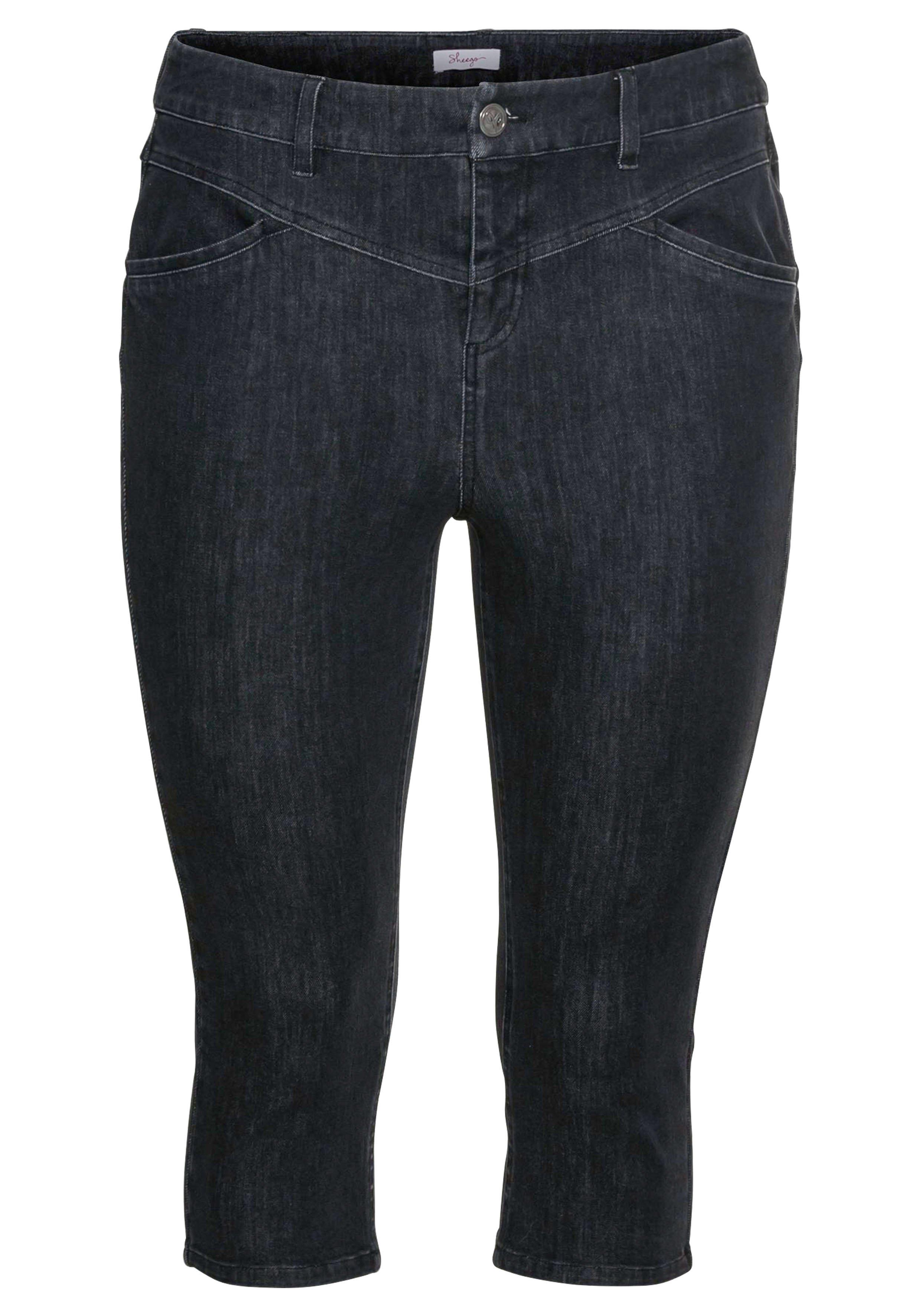 Caprijeans in Bodyforming-Qualität