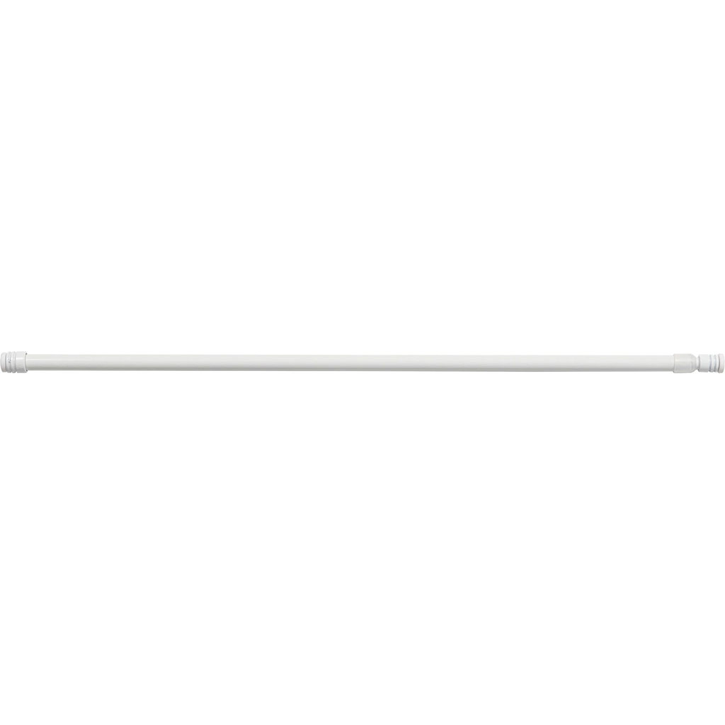 Tringle extensible autobloquante 40-60cm blanche D 10mm
