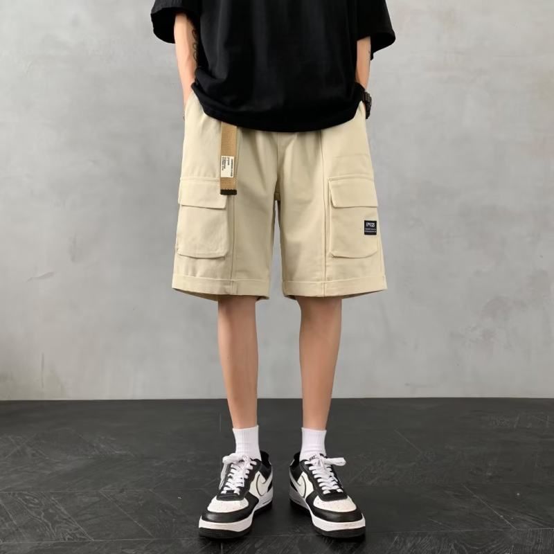 Bay Go Mall - Cargoshorts met hoge taille en wijde pijpen