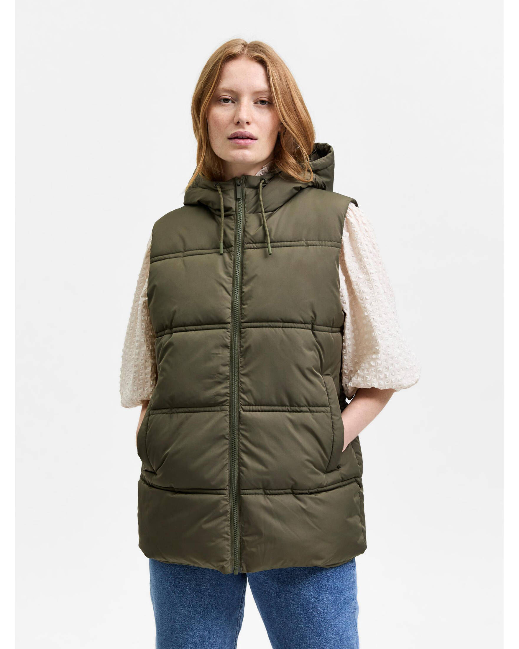 Selected Femme| Damen Steppweste SLFALINA PUFFER VEST B
