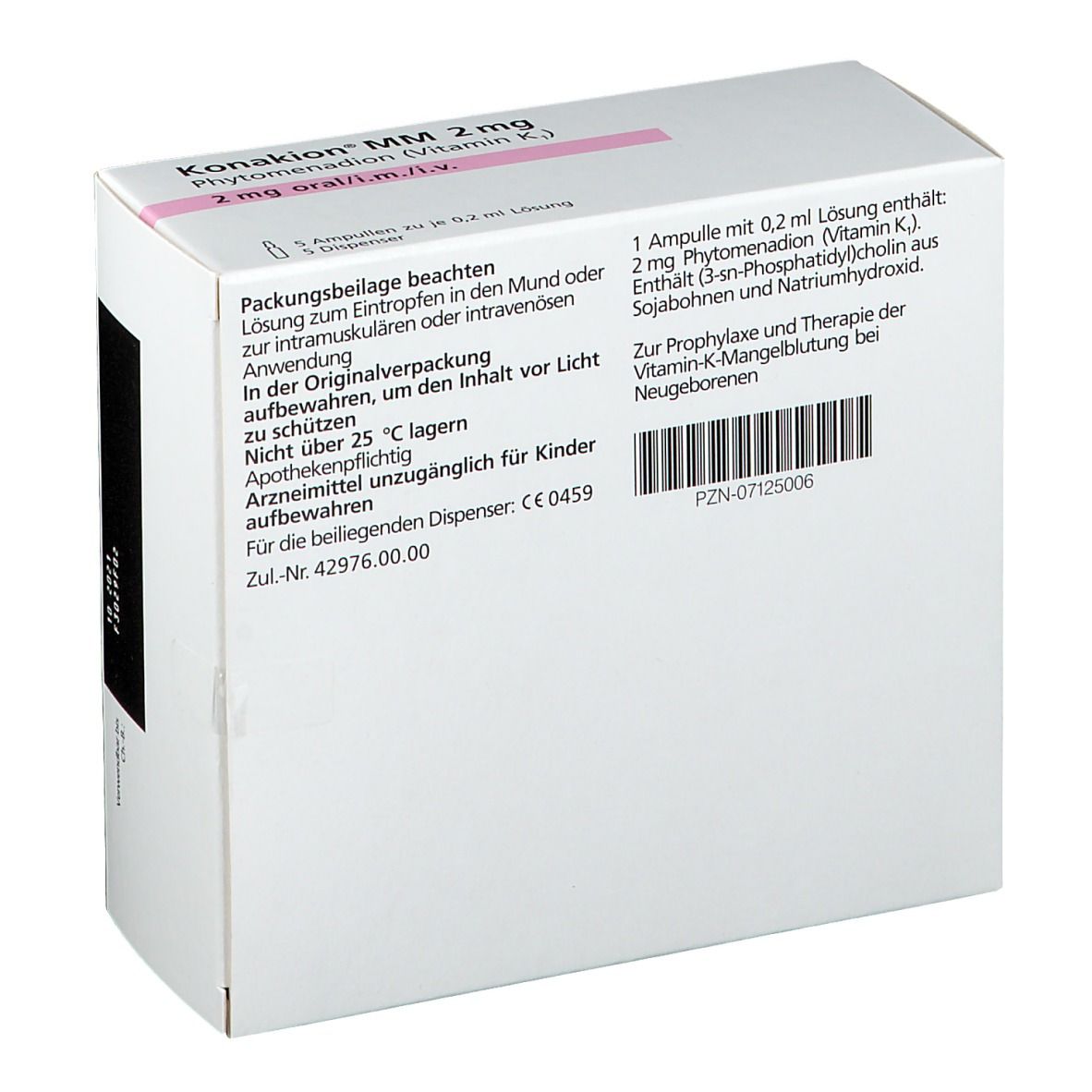 Konakion Mm 2 mg Ampullen