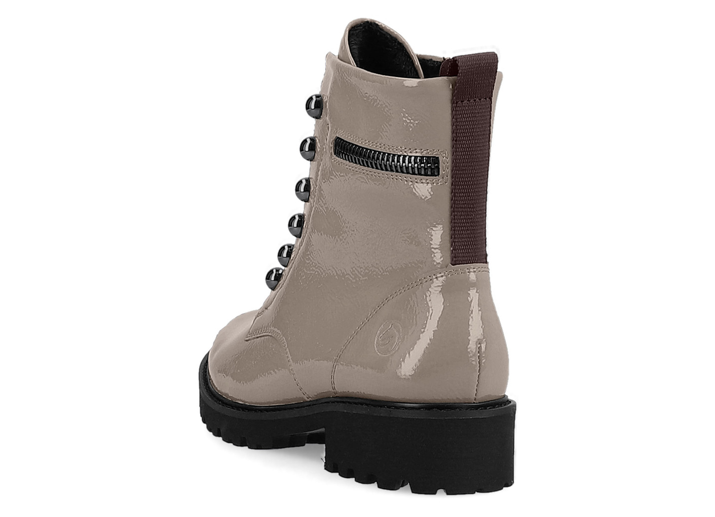 Remonte Stiefelette mit trendigen Zierketten in Schnür-Optik