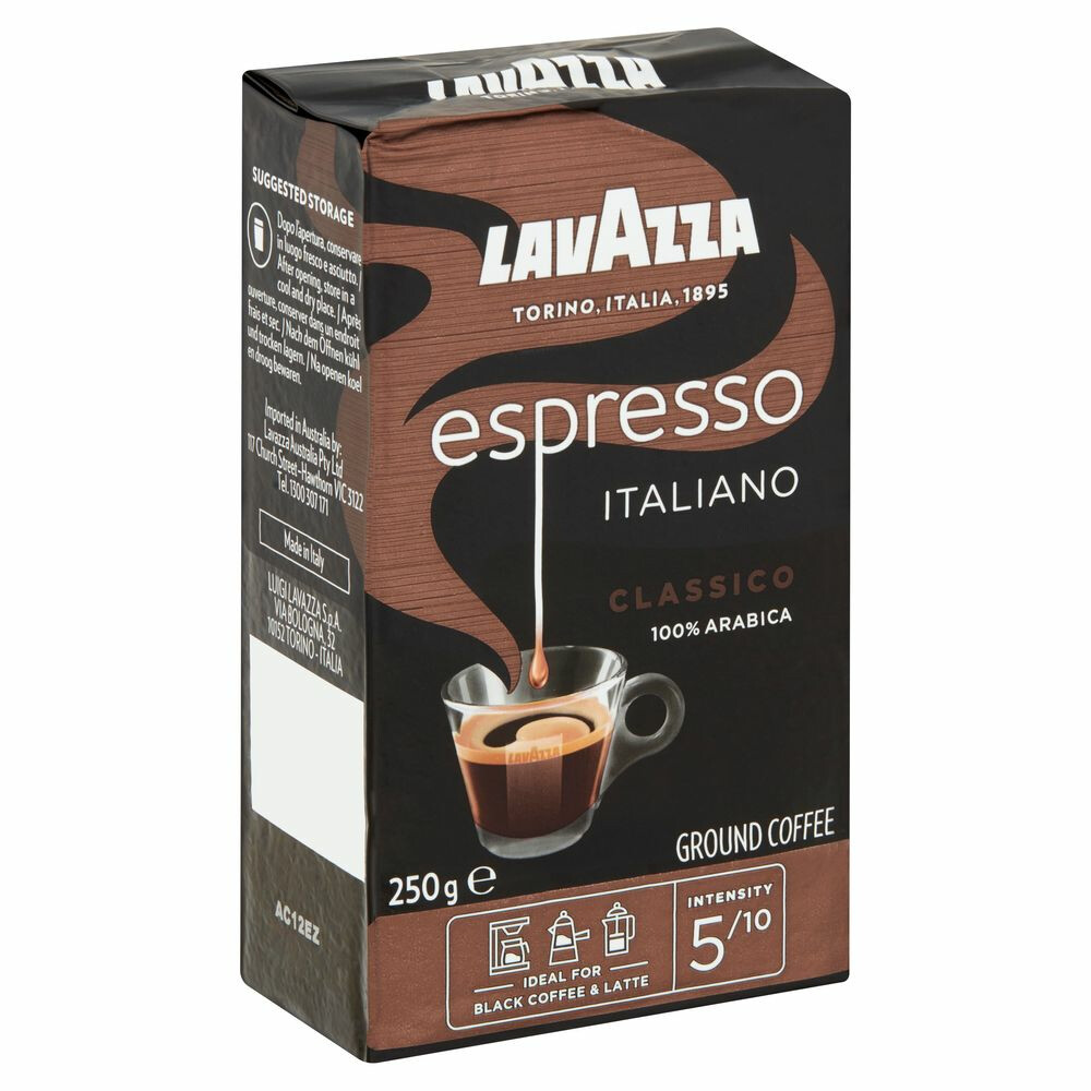 Lavazza Espresso Italiano Classico filterkoffie250 gr
