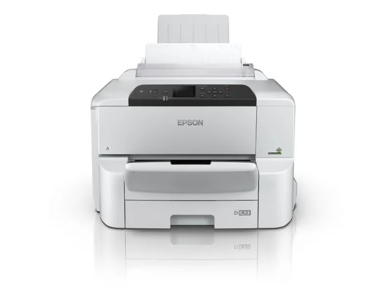 Epson WorkForce Pro WF-C8190DW - Printer - farve - Duplex - blækprinter - A3 - 4800 x 1200 dpi - op til 24 spm (mono) / op til 24 spm (farve) - kapacitet: 335 ark - Gigabit LAN, NFC, USB 3.0, USB 2.0 vært, Wi-Fi(ac)