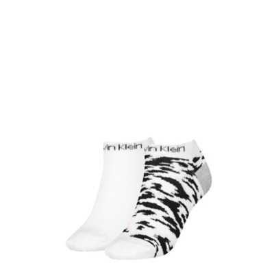 Chaussettes femme 2P Leopard CALVIN KLEIN