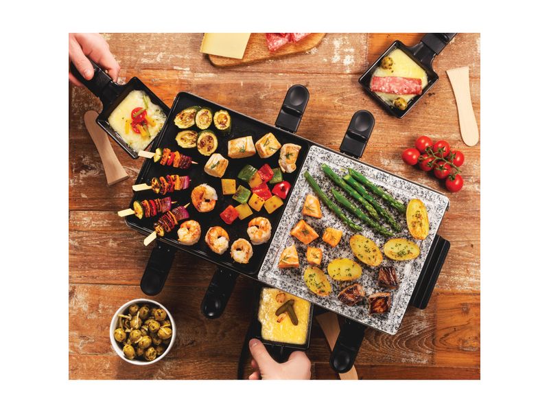 Russell Hobbs Multi Raclette 3 in 1 8 Personen Raclettegrill