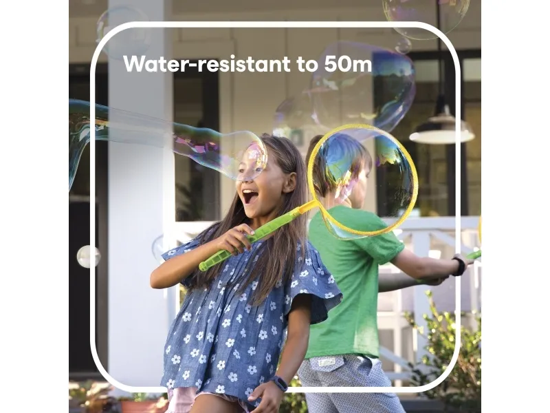Fitbit Ace 3 - Sort - aktivitetssporer med bånd - silikone - sort/racerrød - display 0.72