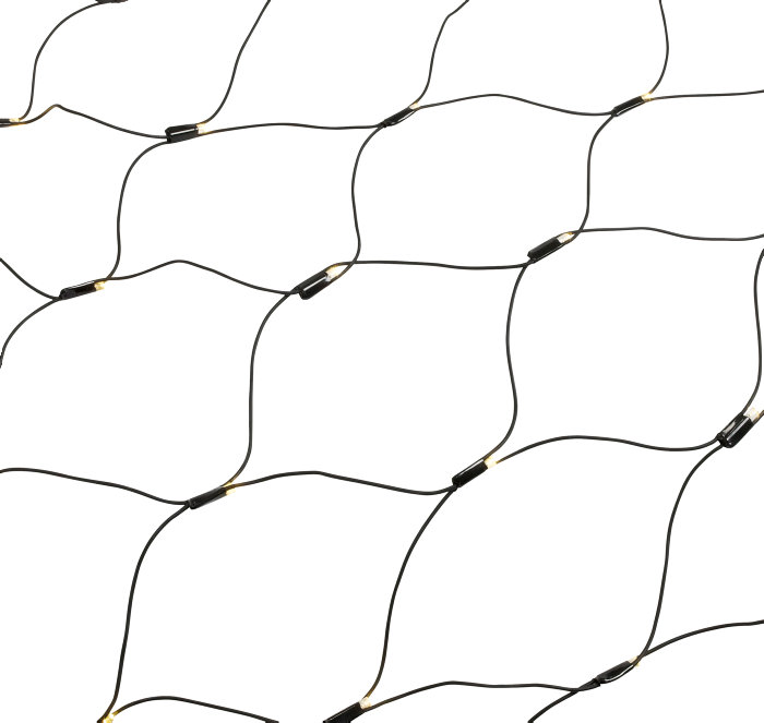 PRO lysnet 100 LED varm hvid 2 x 1,5 meter