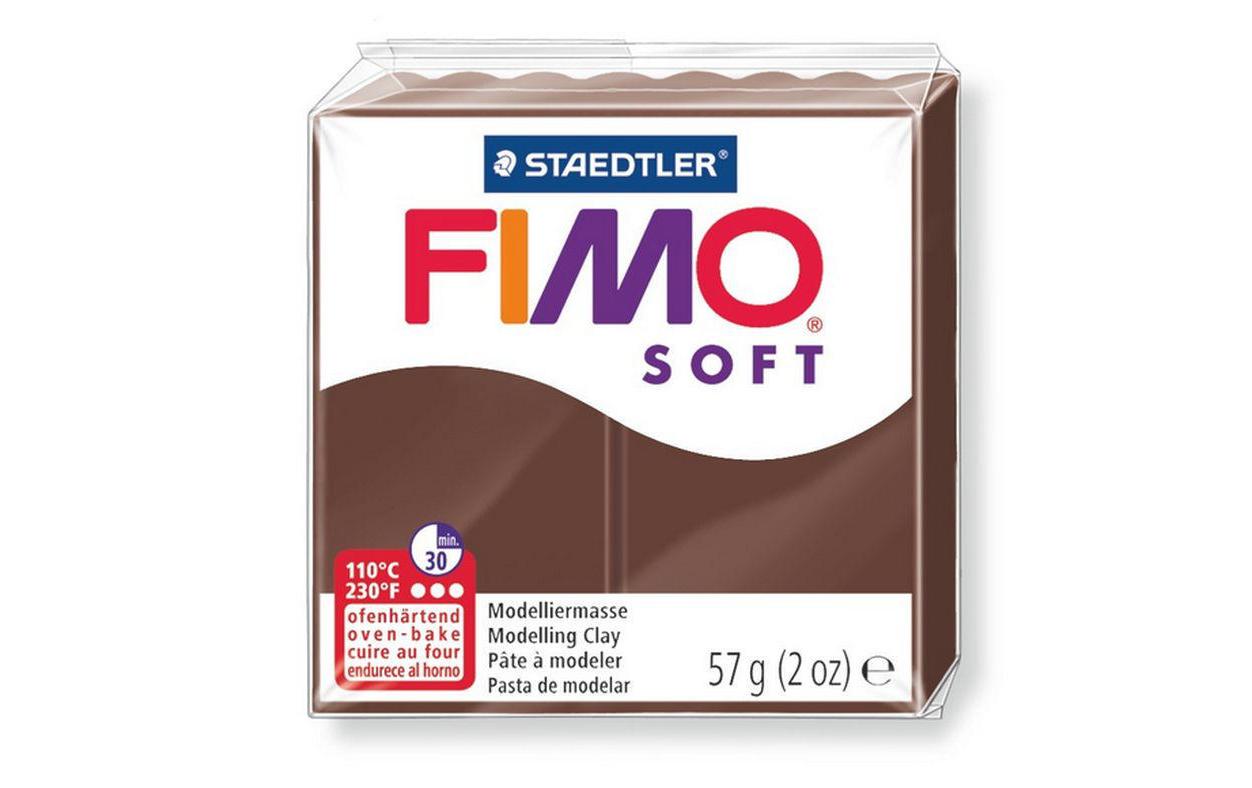 Modelliermasse Soft DunkelbraunWeiche und gut formbare Modelliermasse