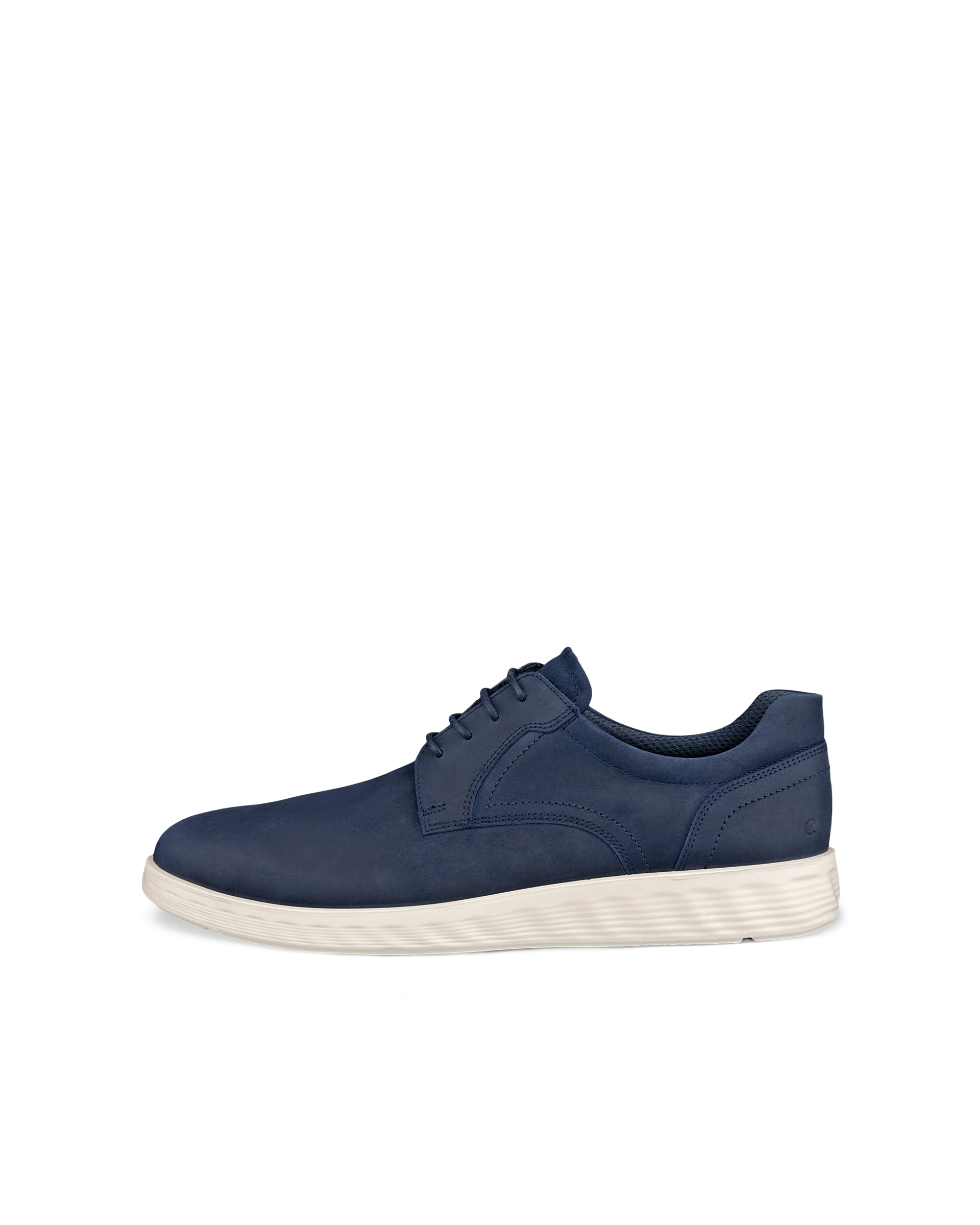 ECCO S LITE HYBRID Herren Derbyschuhe aus Nubuk Marineblau