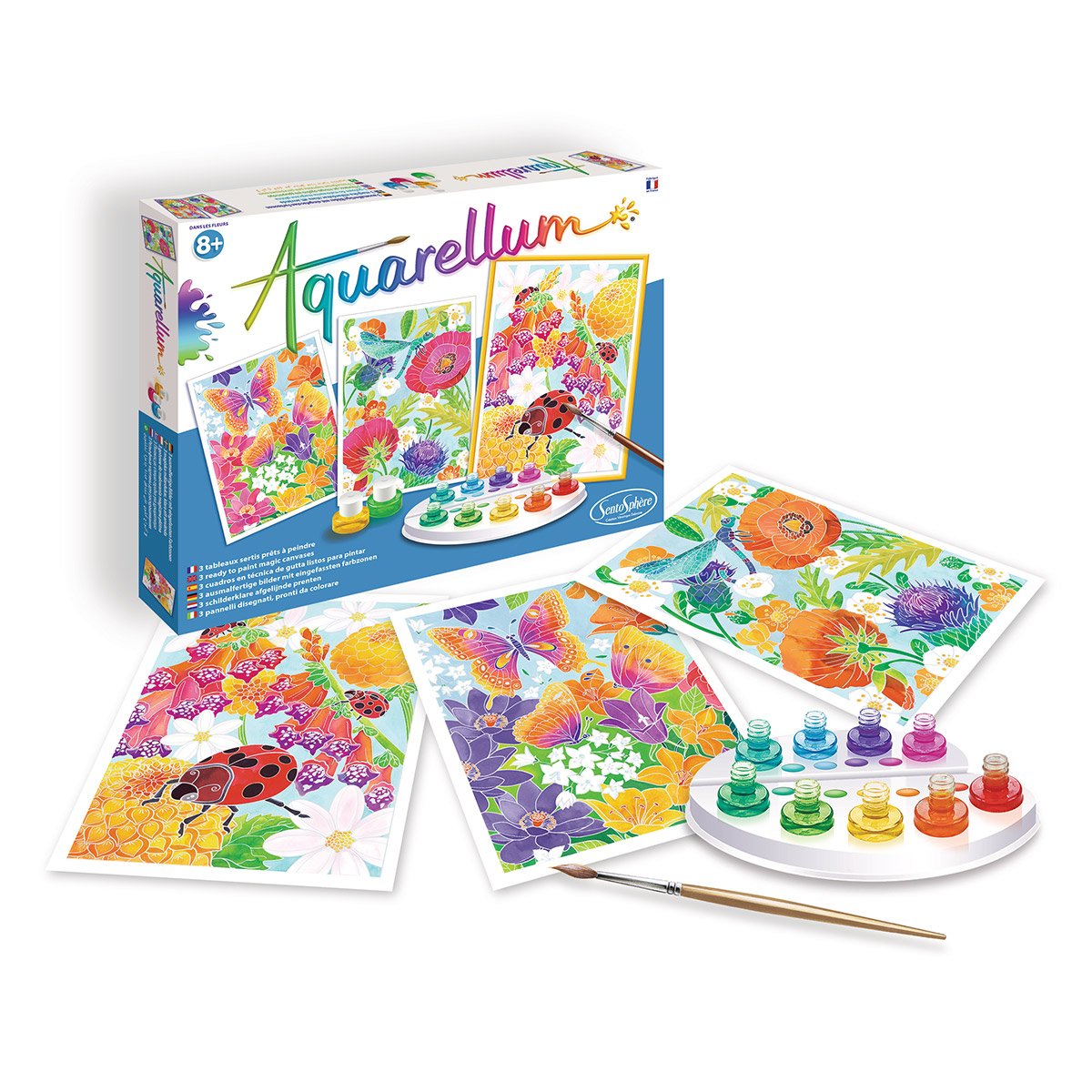 Aquarellum Dans les Fleurs