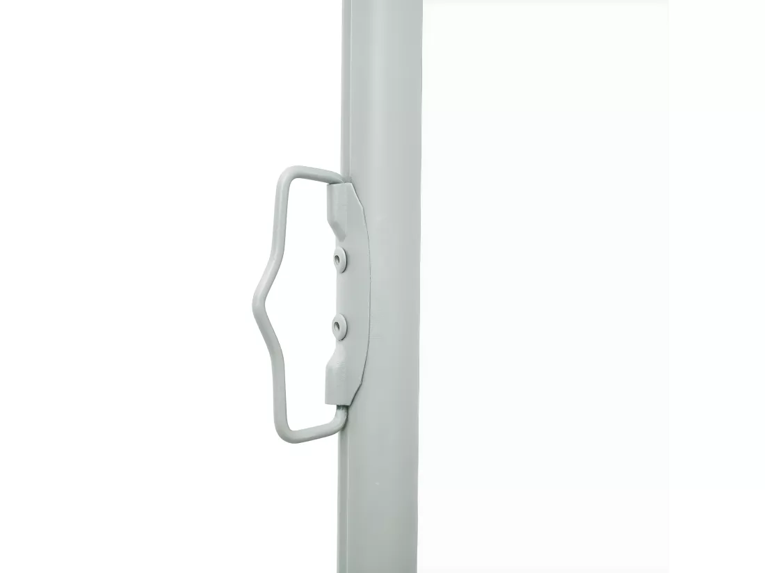 Auvent latéral rétractable de patio 140x600 cm Crème