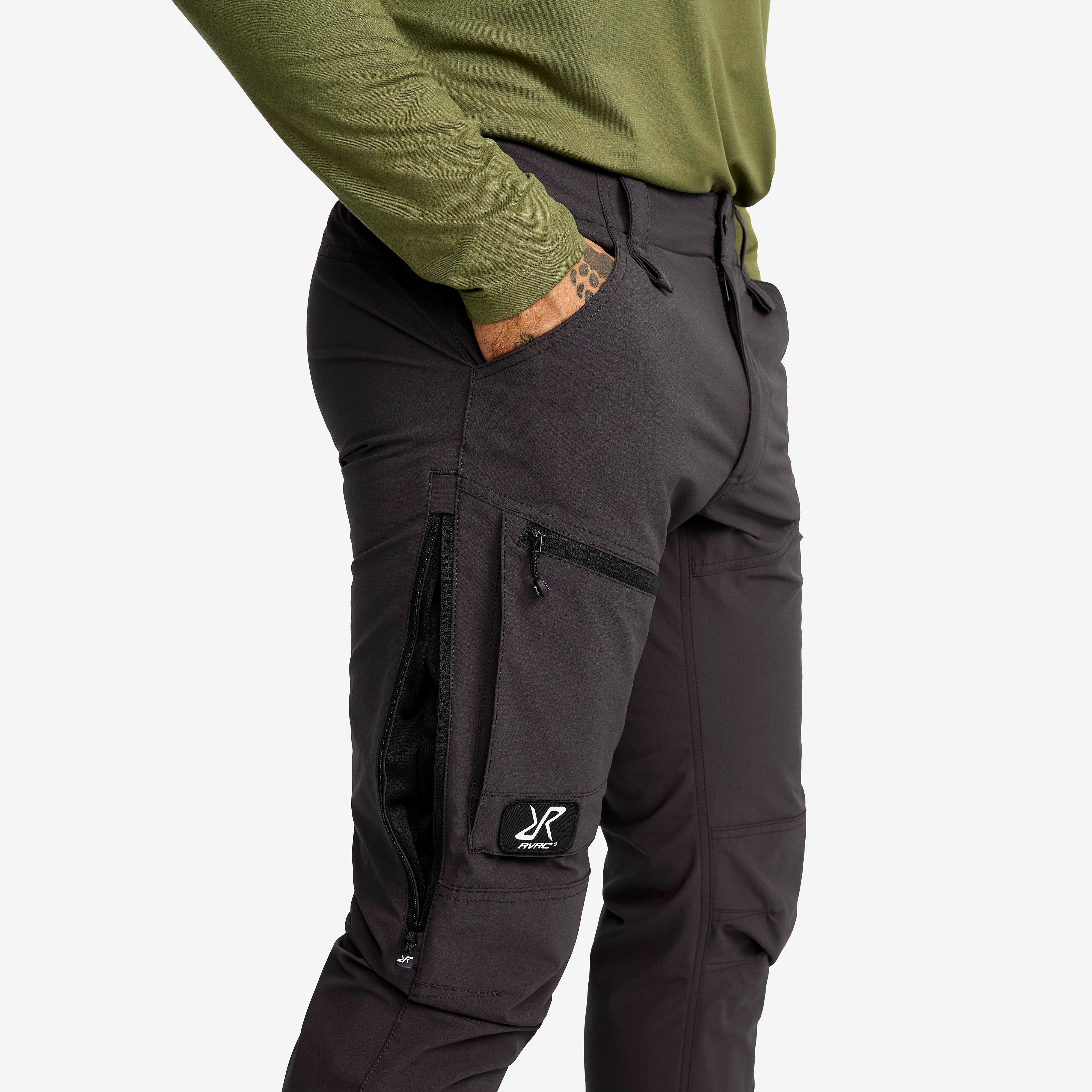 Range Pro Stretch Pants Herre Anthracite/Black