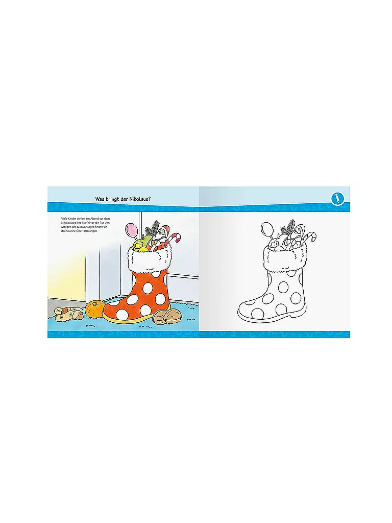 RAVENSBURGER Buch - Wieso Weshalb Warum - junior AKTIV: Weihnachten  keine Farbe