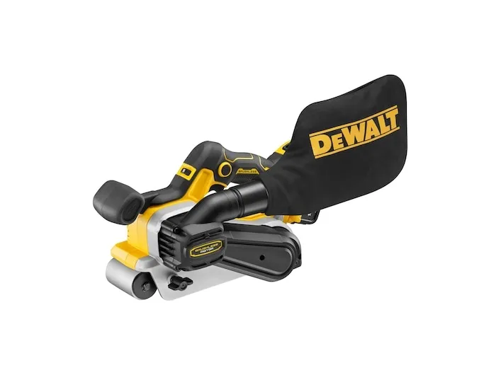 Batteridrevet båndsliber, 75x533mm, 18V Li-Ion 2x5.0Ah, DeWalt [DCW220P2-QW] kuffert TStak