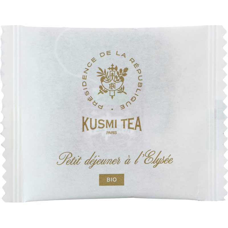 Petit déjeuner à l'Elysée Bio Kusmi Tea - Boîte de 24 sachets