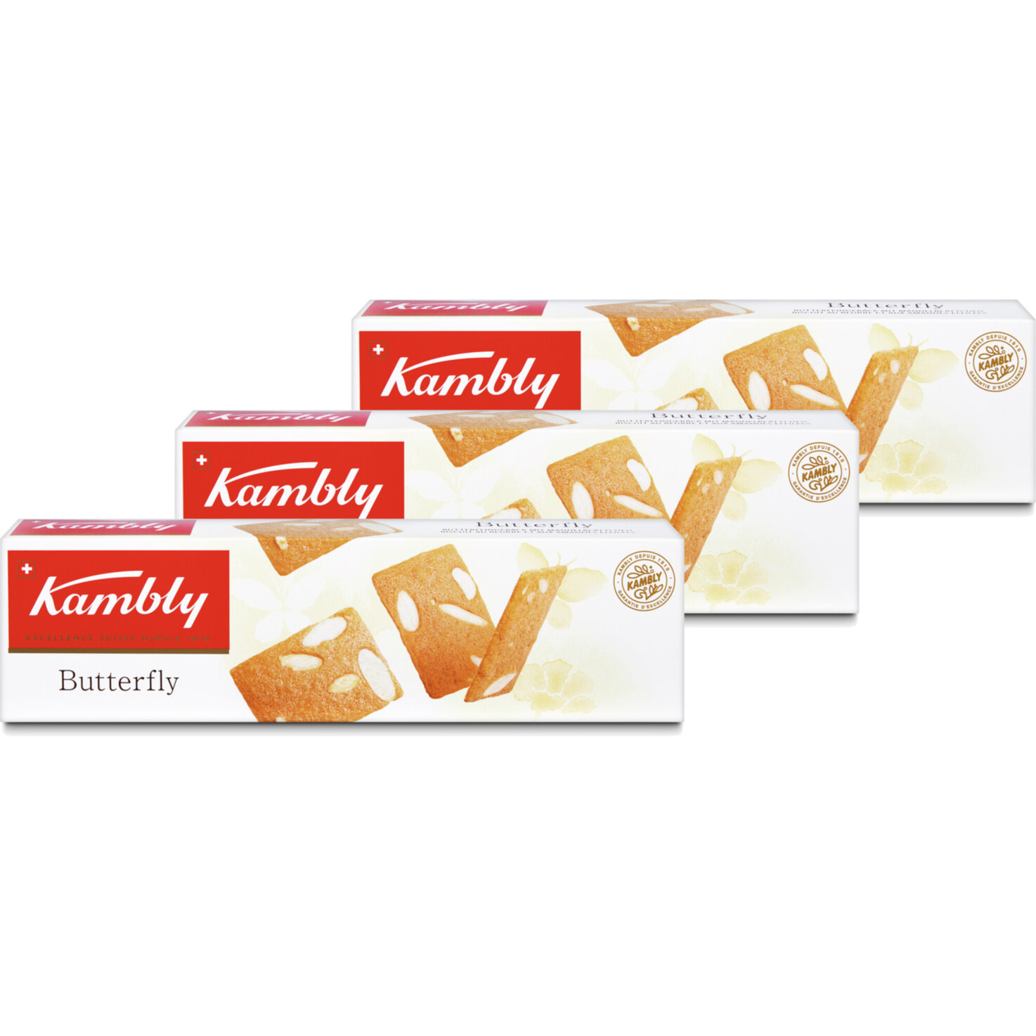 Kambly Butterfly 3x100g
