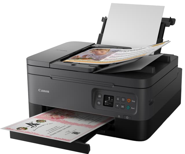 Canon Pixma TS7450i inkjet 3-i-1 farveprinter (sort)