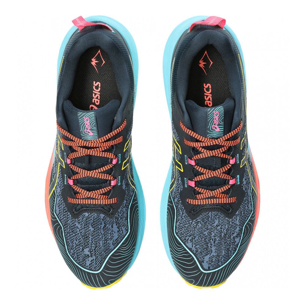 Asics GEL-TRABUCO 11 - Chaussures trail Homme french blue/vibrant yellow