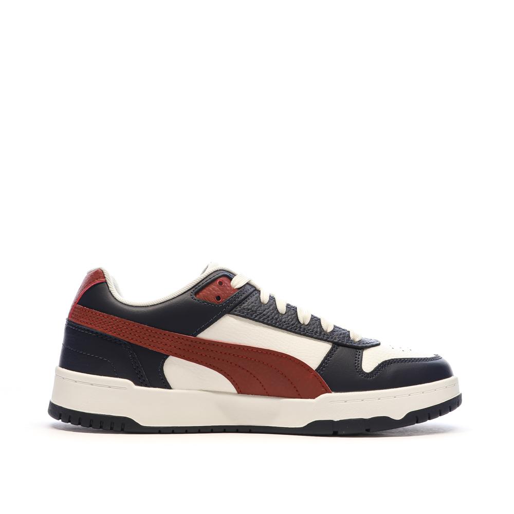 Puma Baskets Noires/Blanches/Rouges Homme Puma Rbd