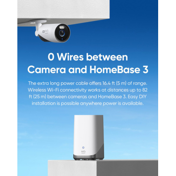 Eufy E330 Bundel 2 Beveiligingscamera voor buiten Wired Incl. Homebase 3