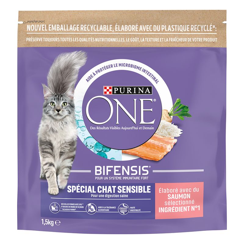 Purina ONE Sensitive au saumon