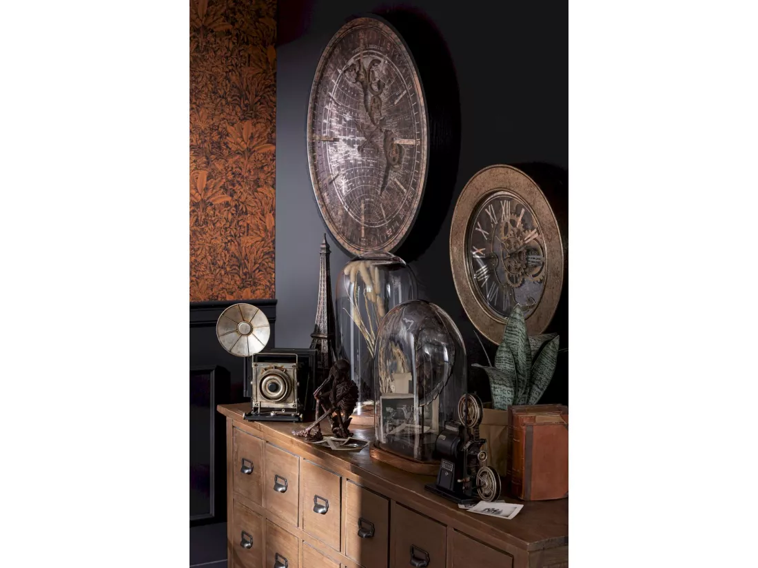 Horloge murale Rockton en Bois