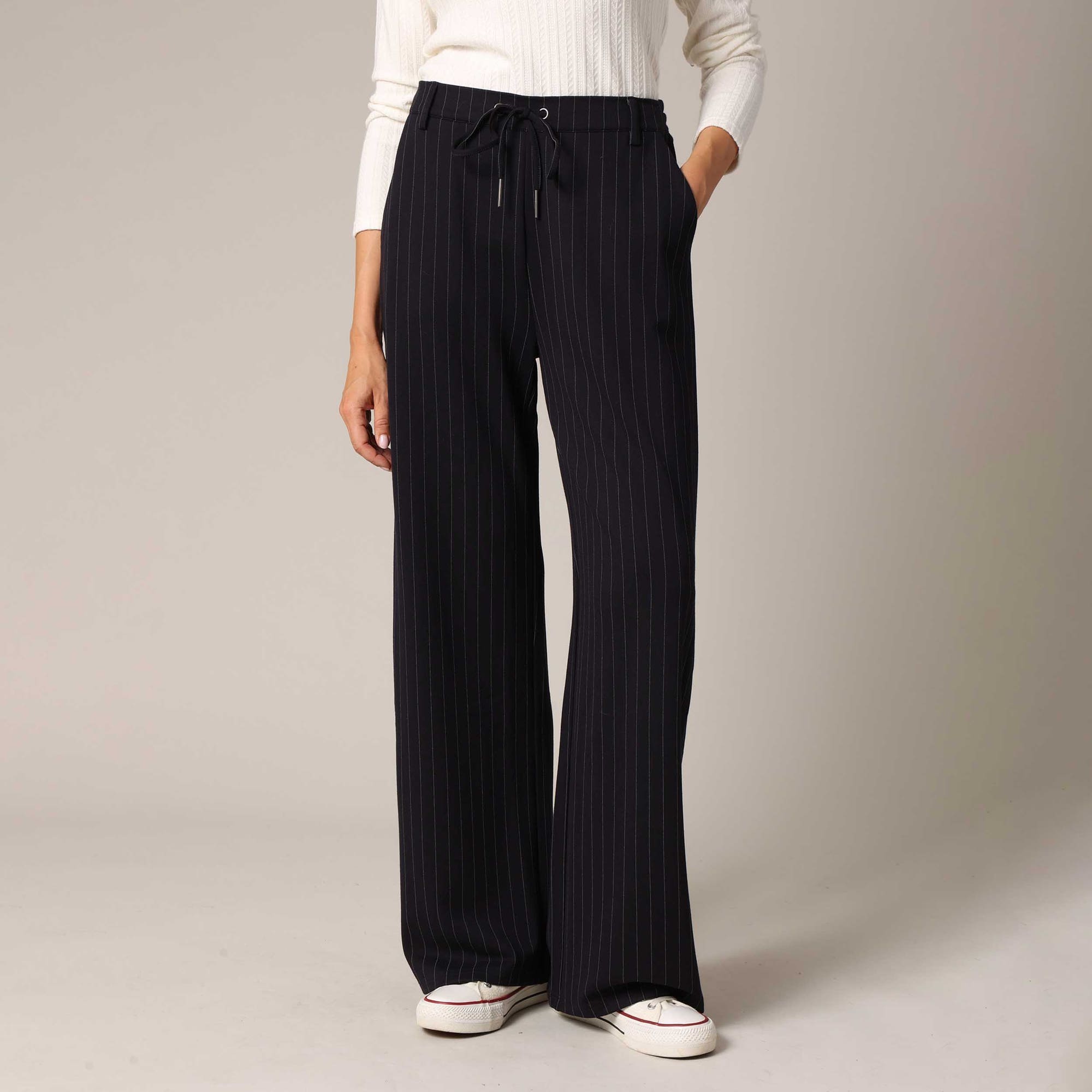 Pantalon Femme bleu marine