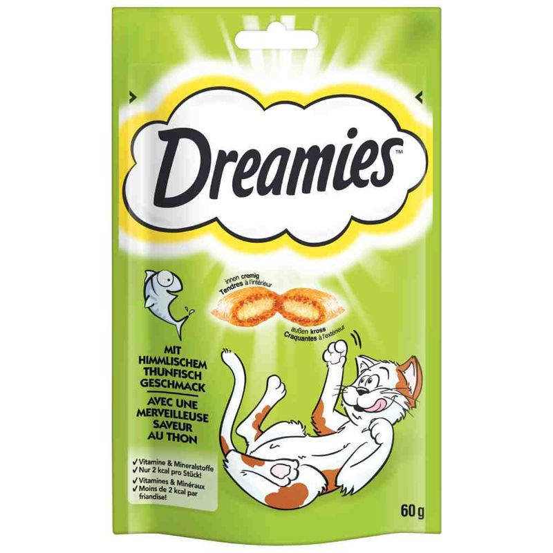 Friandises Dreamies Catisfactions, thon