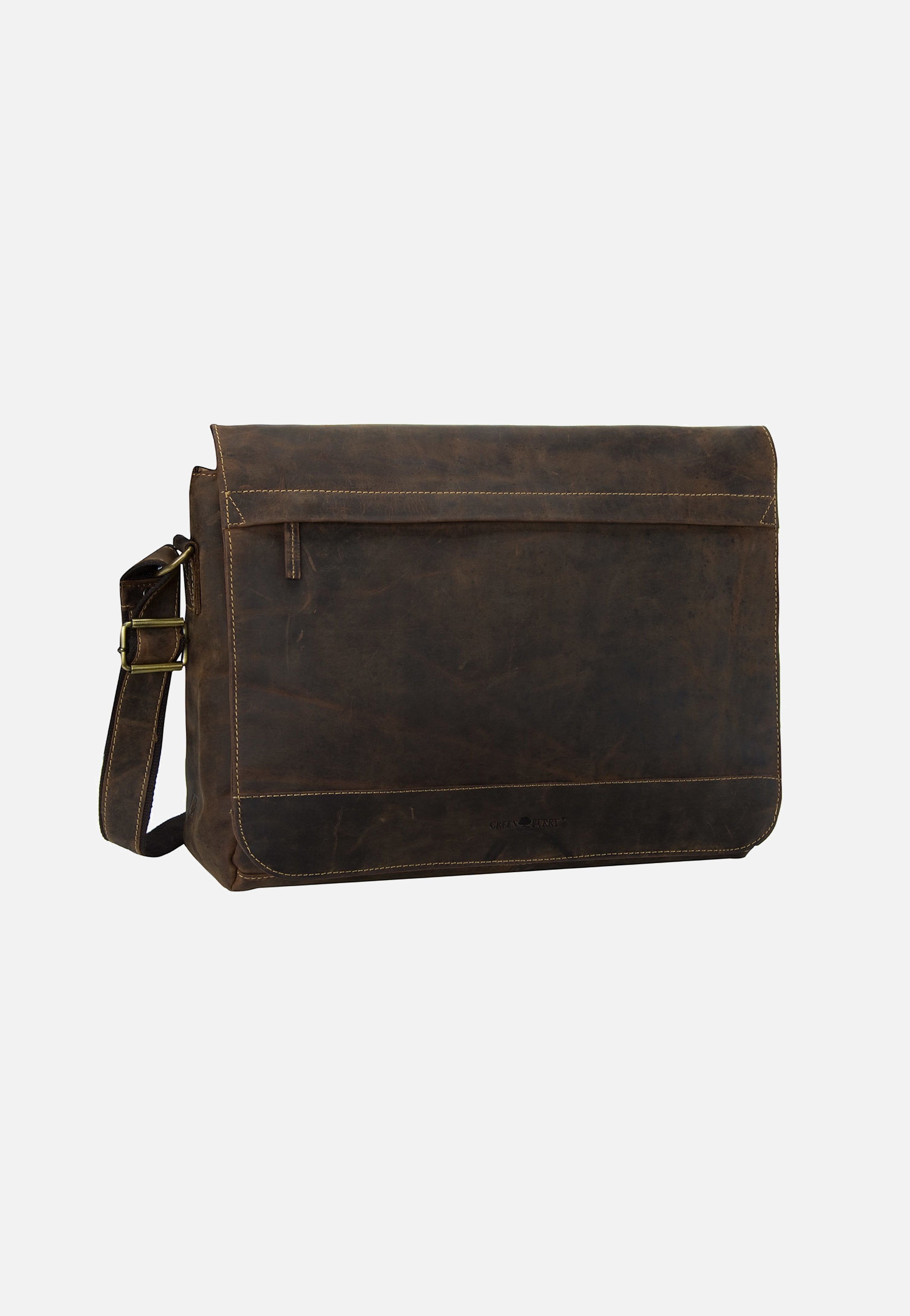 Vintage XXL Tasche Sattelbraun - Messenger Bag