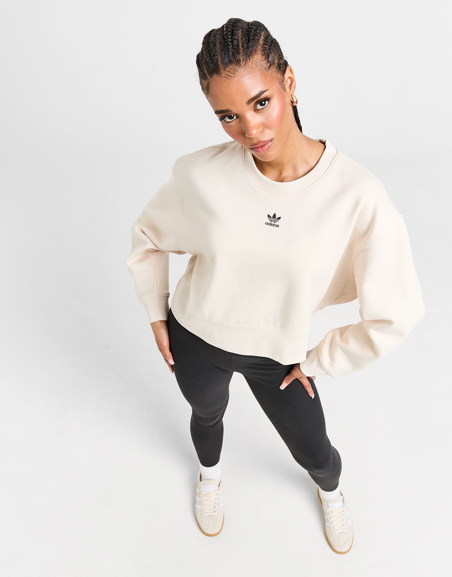 adidas Originals Sweat Trefoil Femme