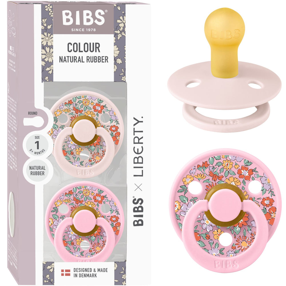 Køb Bibs X Liberty Petal Mix Sut Colour 2-Pak Oscar Meadow Latex