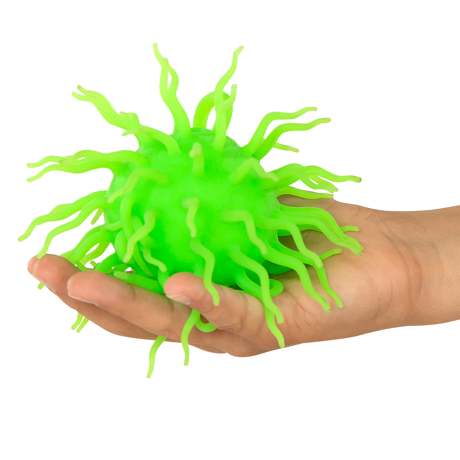 Spike Fluffy Bal met Licht, Ø 12cm