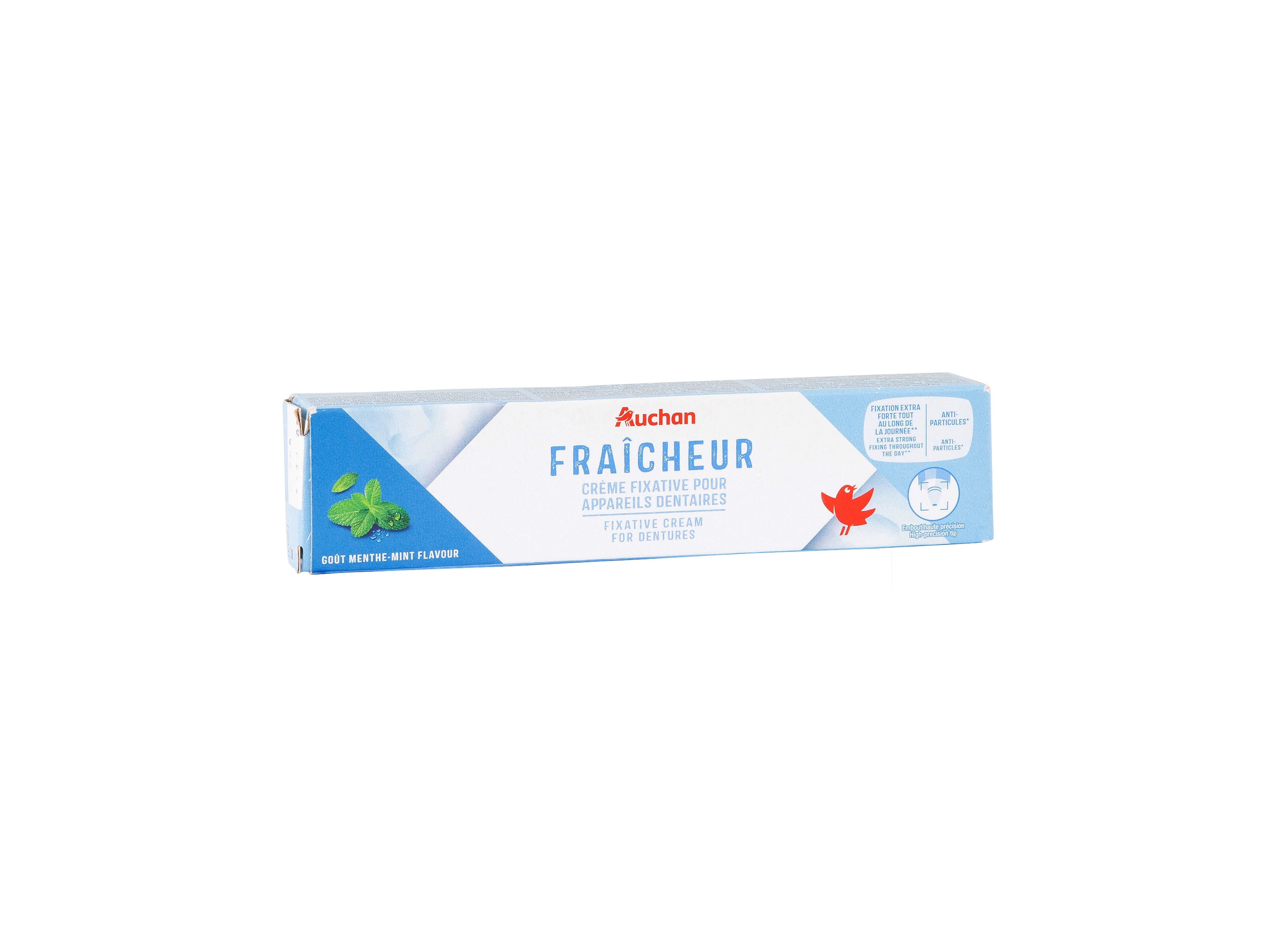 CREME AUCHAN FIXADOR PRÓTESE DENTÁRIA FRESCURA 40G