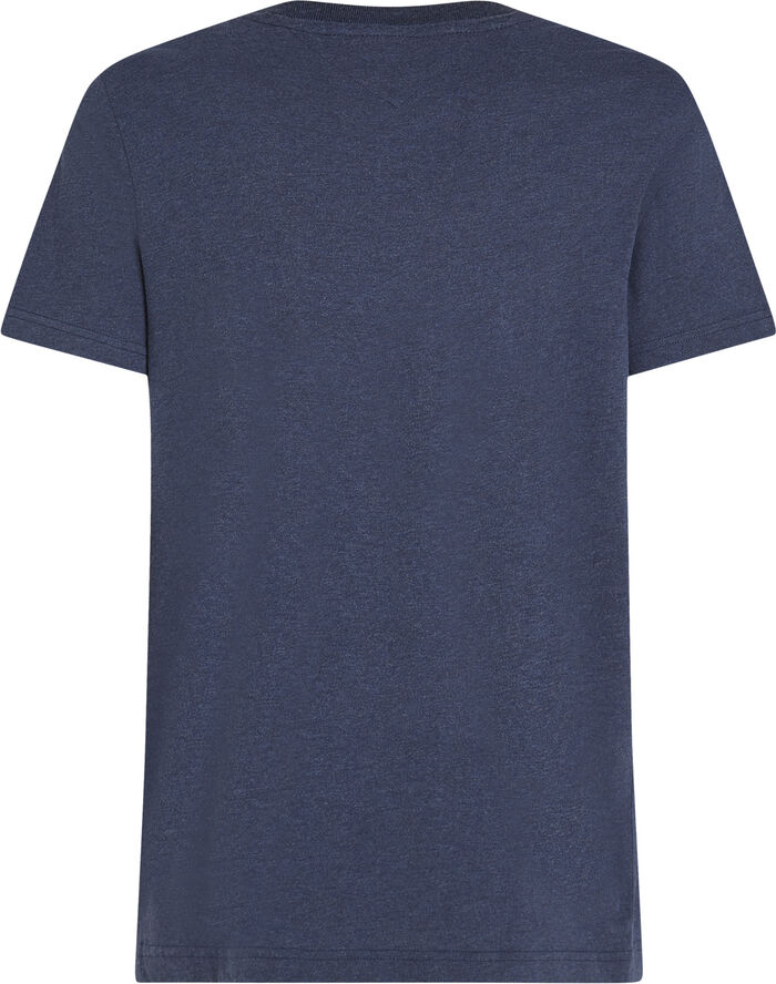 Tommy Hilfiger ESSENTIAL REG FIT HEATHER TEE Desert sky heather