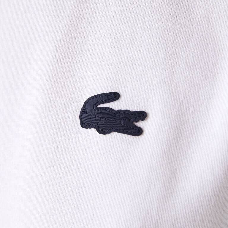 T-shirt jersey technique de coton biologique ultra-dry T-Shirts - Blanc - Lacoste - Femme