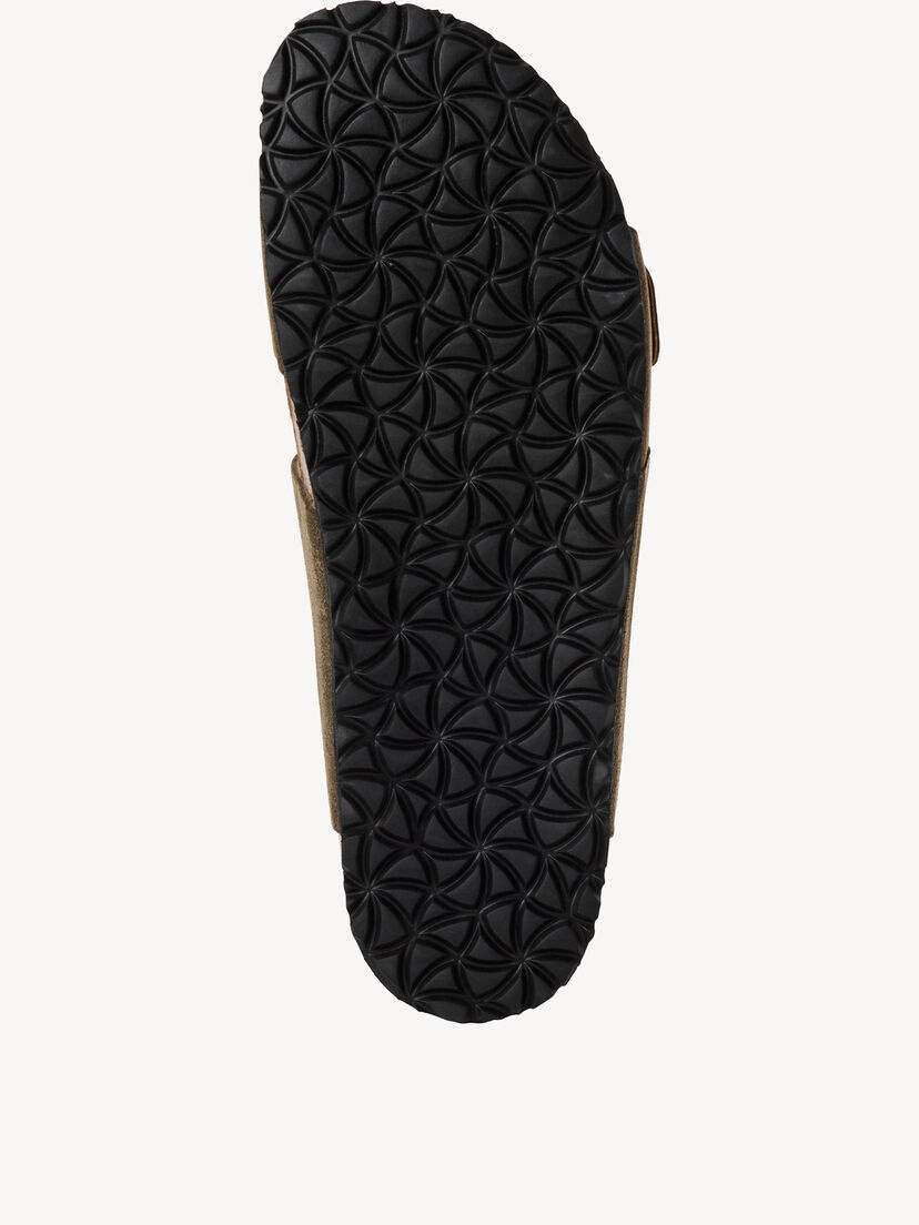 Leren Slipper - groen